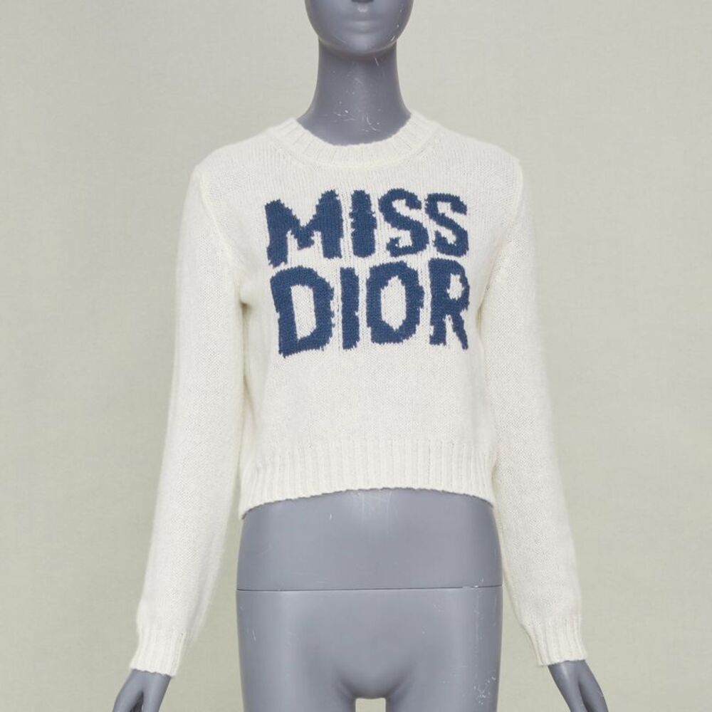 Dior Miss Dior cashmere silk knit sweater